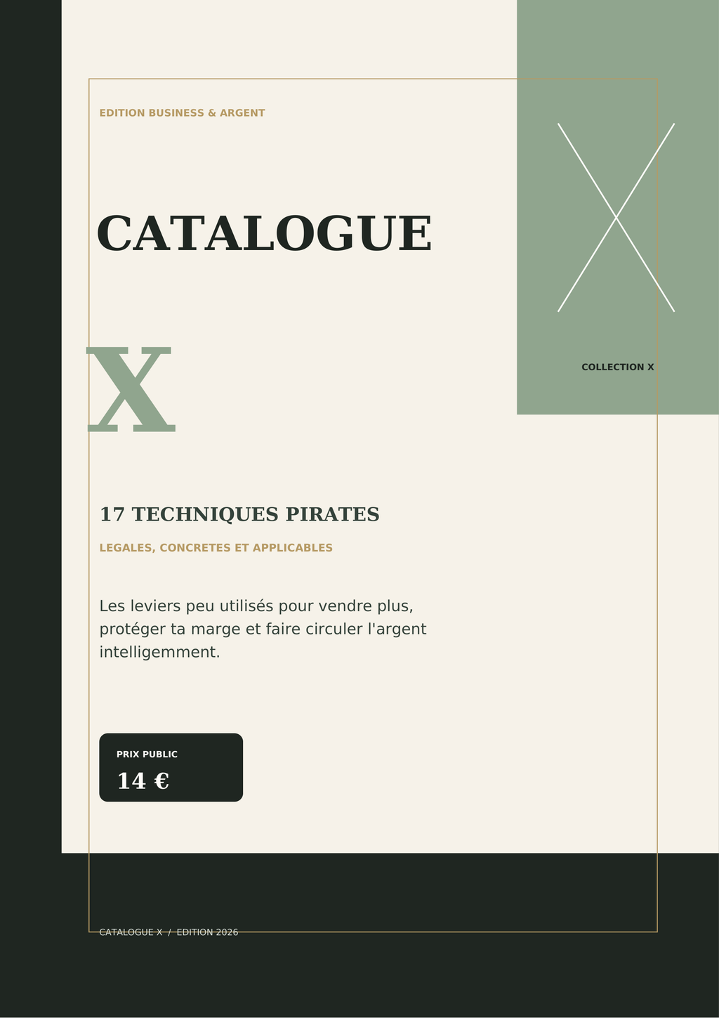 Ebook Catalogue X — Business & Argent