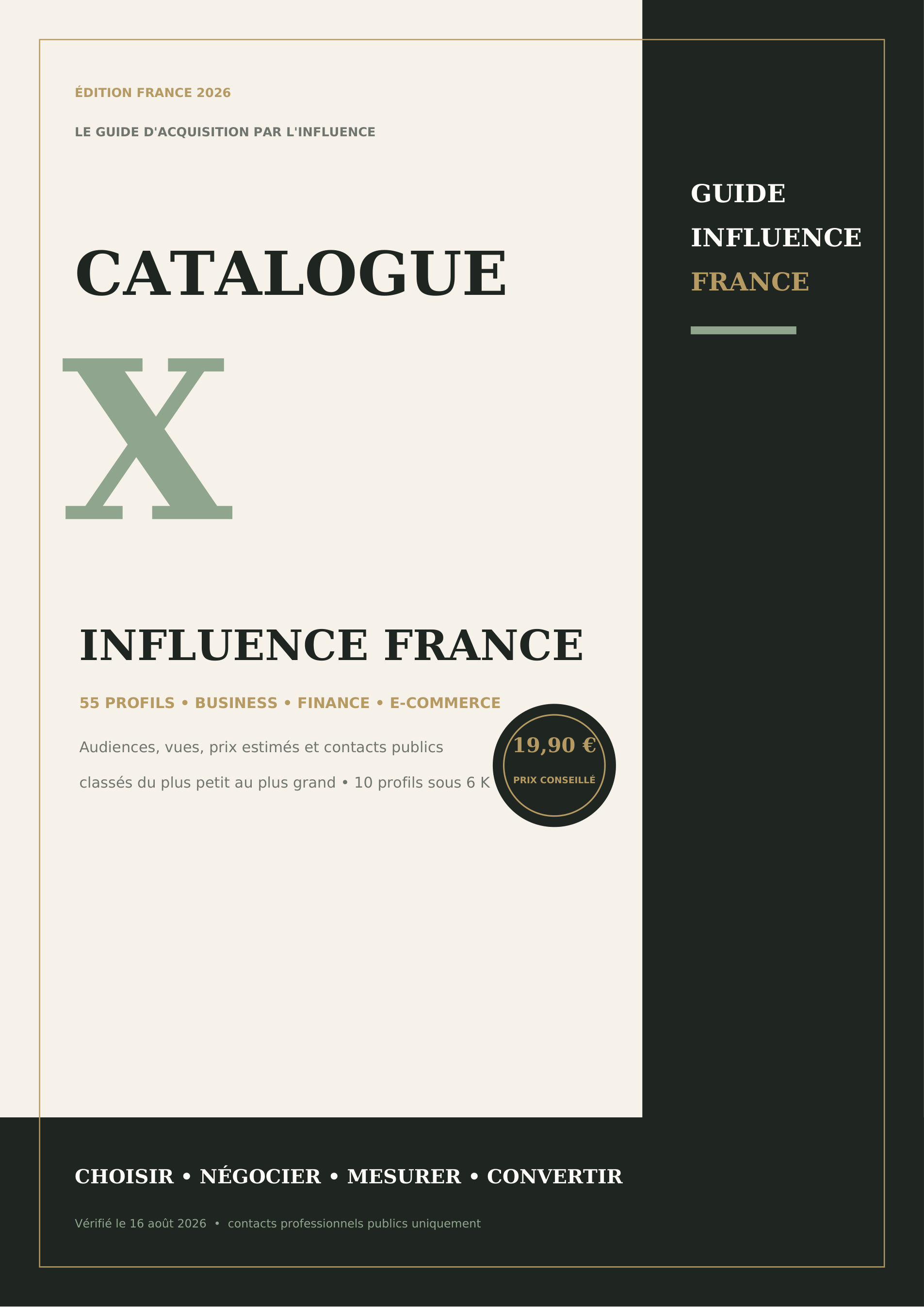 Ebook Influenceurs France 2026